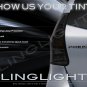 Toyota Prius V Tinted Smoked Protection Overlays Film for Taillamps Taillights Tail Lamps Lights