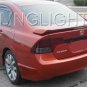 2006 2007 2008 Honda Civic Sedan Smoked Tail Lights Covers Lamps Tint Overlays
