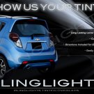 Chevy Spark Murdered Out Taillight Overlays Chevrolet Tinted Lense Film Protection Kit