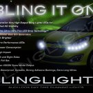 Chevrolet Beat LED DRL Head Lights Strips Day Time Running Lamp Kit