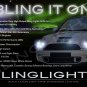LED DRL Head Light Strips for Mini Cooper (all models and years)