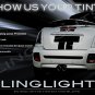 MINI Cooper Tinted Tail Lamp Light Overlays Kit Smoked Film R50 R52 R53 R55 R56 R57 R58 R59 R61