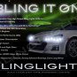 Scion FR-S LED DRL Light Strips for Headlamps Headlights Head Lamps Day Time Running Lights