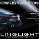Chevrolet Impala Smoked Taillamp Overlays Murdered Out Taillight Kit Protective Lense Film Pair Chevrolet Impala Smoked Taillamp Overlays Murdered Out Taillight Kit Protective Lense Film Pair