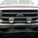 Ford Ranger Off Road Driving Lights Chrome Brush Front Bumper Bar Auxiliary Lamps Pair Set Kit Ford Ranger Off Road Driving Lights Chrome Brush Front Bumper Bar Auxiliary Lamps Pair Set Kit