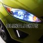 2011 2012 2013 Ford Fiesta Bright White Replacement Upgrade Light Bulbs for Headlamps Headlights