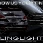 2013 2014 2015 Toyota Venza Tinted Tail Light Film Guard Lamp Covers