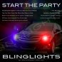 Toyota Venza Emergency Strobe Light Kit for Headlamps Headlights Turnsignals Taillamps Taillights