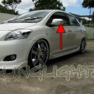 Toyota Vios LED Side Mirrors Turnsignals Lights Turn Signals Lamps Mirror Signalers