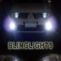 2007-2013 Mitsubishi Challenger Fog Lamps Lights Kit LED Foglamps Foglights Drivinglights