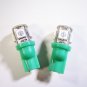 2 x BL300w Green LED Replacement Parking Accent T10 194 168 2821 2825 W5W Map Dome Light Bulbs