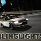 Mazda Miata MX-5 MX5 Bright Headlamp Headlight Bright White Upgrade Replacement Light Bulbs