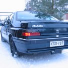 Peugeot 605 607 Tinted Smoked Taillamps Taillights Tail Lamps Lights Protection Overlays Film