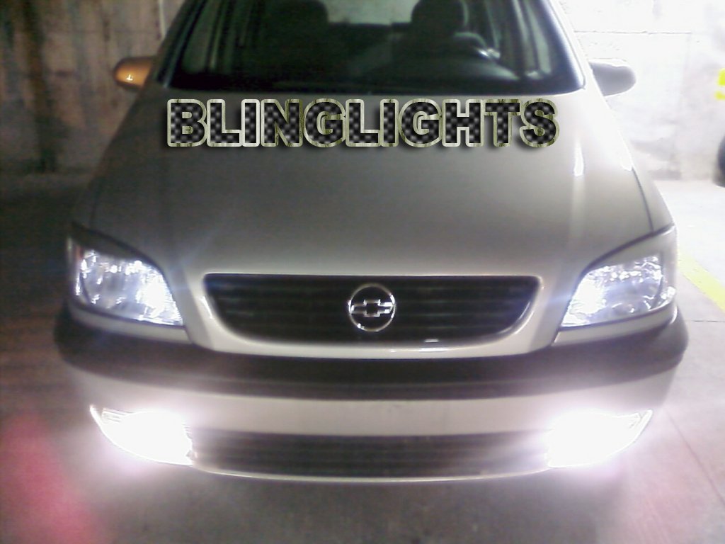 Vauxhall Zafira A Xenon Fog Lamps Driving Lights Foglamps Foglights Kit