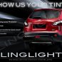 BlingLights Brand Tinted Taillight Film Covers for Nissan Dualis (all years)