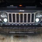 Jeep Liberty KJ KK Bright White Replacement Upgrade Light Bulbs for OEM Foglamps Foglights