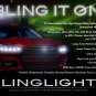 Ford Mondeo LED DRL Light Strips for Headlamps Headlights Head Lamps Day Time Running Strip Lights
