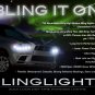 Mitsubishi RVR LED DRL Light Strips for Headlamps Headlights Head Lights Day Time Running Lamps