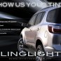 Chevrolet TrailBlazer Murdered Out Taillamp Covers Tinted Taillight Overlay Guards