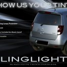 Mitsubishi Colt Tinted Smoked Taillamps Taillights Overlays Protection Film