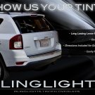 Tinted Taillight Protective Overlay Film Covers for 2007-2017 Jeep Compass Tinted Taillight Protective Overlay Film Covers for 2007-2017 Jeep Compass