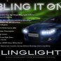 Renault Mégane LED DRL Light Strips Day Time Running Lamps Headlamps Headlights Head Lights