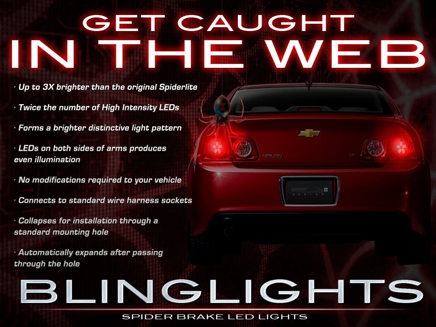 Chevrolet Chevy Malibu LED Tail Lamp Custom Light Bulbs Set