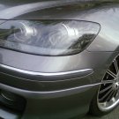 Acura RL Smoked Tinted Headlights Headlamps Overlays Film Protection
