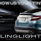 Honda Crosstour Tinted Smoked Tail Lamps Lights Overlays Film Protection