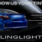 Honda Accord Tinted Smoked Tail Lamps Lights Coupe Sedan Overlays Film Protection