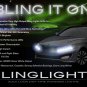 Kia Optima LED DRL Head Light Strips Day Time Running Lamps