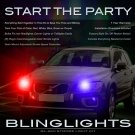 Volvo XC70 V70 Headlights Head Lamps Strobe Lights Kit
