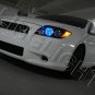 H11 Red White Blue LED Head or Fog Lamp Light Bulbs Set