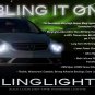 Mercedes R-Class W251 LED DRL Head Lamps Strips Lights Kit