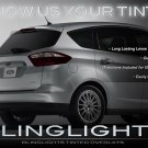Ford C-Max Tinted Tail Lamps Lights Overlays Kit Smoked Protection Film
