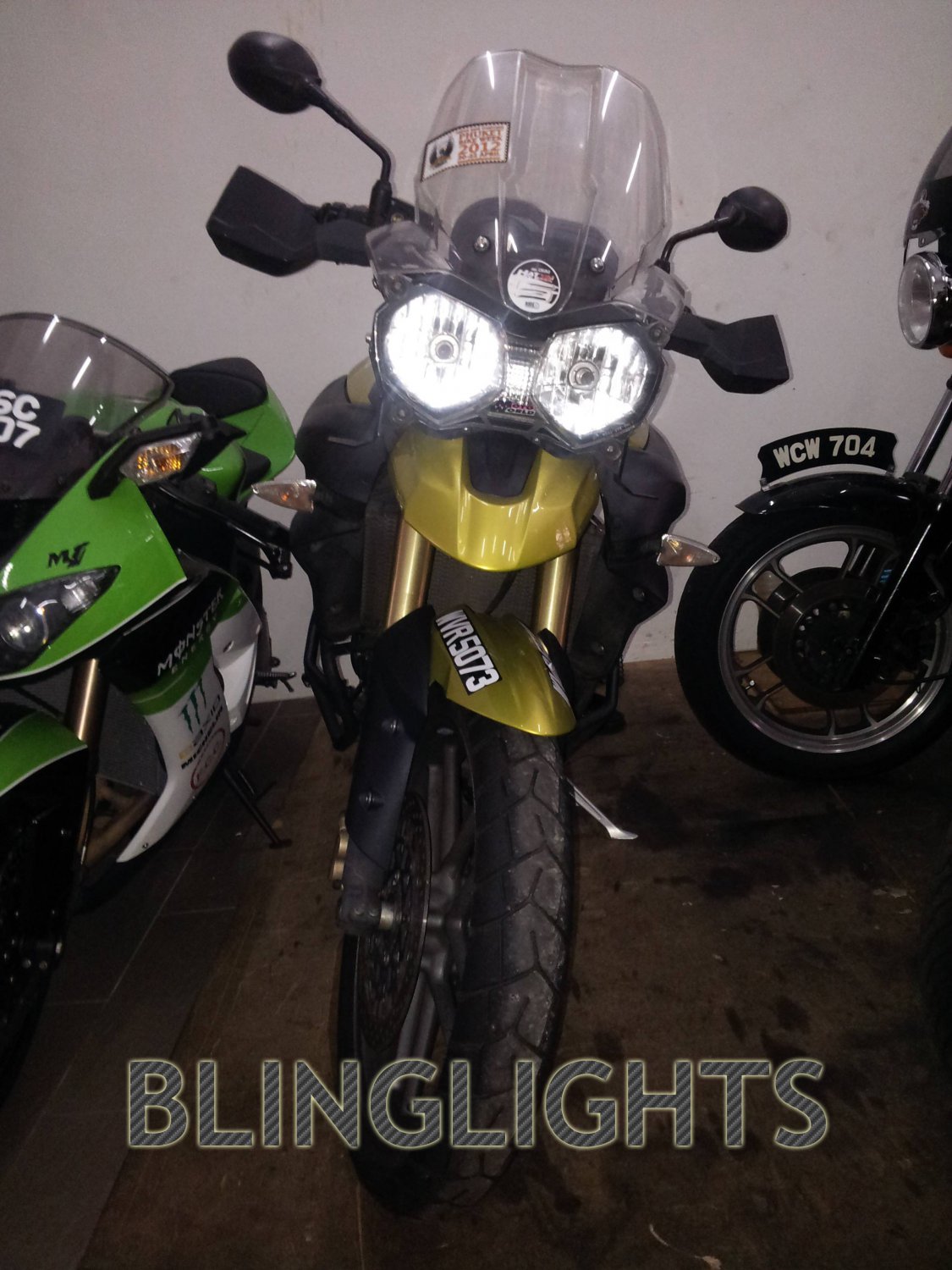 Triumph Tiger Bright White Head Lamps Lights Bulbs Set Upgrade Replacement