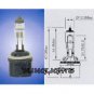 880 Gold Yellow Xenon Bright Fog Driving Light Bulbs 27 Watt Halogen Replacement Upgrade Pair Set