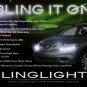 Nissan Murano LED DRL Head Light Strips Day Time Running Lamps