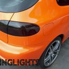 Daewoo Lanos Tinted Tail Lights Lamp Overlays Kit Smoked Film Protection