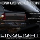 2014-2016 Toyota Tundra Tinted Tail Lamp Light Overlays Kit Smoked Protection Film