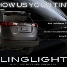 Toyota Rav4 Murdered Out Taillamp Overlays Tinted Taillight Covers