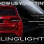 Jeep Grand Cherokee Tinted Tail Light Overlays Covers Lamp Film Guards