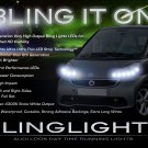 Smart fortwo LED DRL Light Strips Day Time Running Lamps Kit for 2 Headlamps Headlights