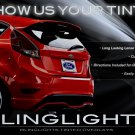 Ford Fiesta Hatch Tinted Tail Lamps Lights Overlays Kit Smoked Protection Film Ford Fiesta Hatch Tinted Tail Lamps Lights Overlays Kit Smoked Protection Film