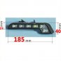 Mercedes L Shaped LED Day Time Running Lamps Lights Kit Set Pair of 2