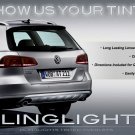 VW Passat Alltrack Tinted Tail Lamp Light Smoke Overlays Kit Volkswagen Taillights Protection Film VW Passat Alltrack Tinted Tail Lamp Light Smoke Overlays Kit Volkswagen Taillights Protection Film