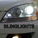 Mercedes ML LED DRL Head Light Strips W163 W164 M-Class Day Time Running Lamps Kit