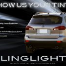 Subaru Tribeca Tinted Tail Lamp Light Overlay Kit Smoked Film Protection