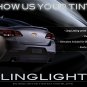 Chevrolet SS Tinted Tail Lamp Light Overlays Kit Smoked Lense Film Protection