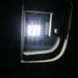 4x White LED Dome Light Bulbs DE3175 DE3021 DE3022 3175 Festoon Dome Lamps 31mm(1.25")